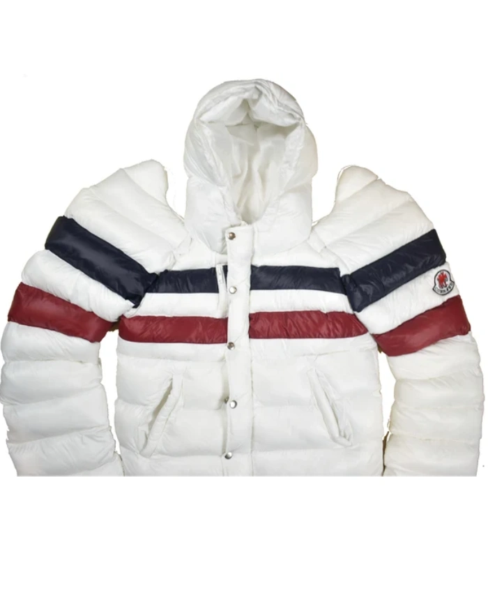Dylan Thomas Cornfed White Puffer Jacket