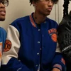Egypt Dean New York Knicks Championship Ticker Tape Victory Parade 2026 Varsity Jacket