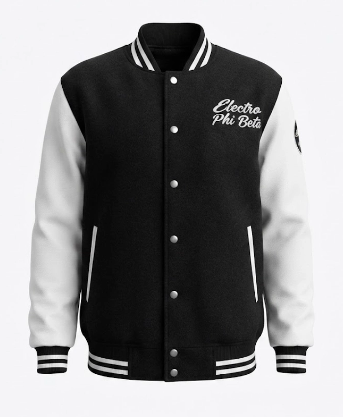Electro Phi Beta Janelle Monae Varsity Jacket