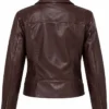 Elizabeth Tulloch TV Series Superman and Lois S04 Lois Lane Brown Leather Jacket