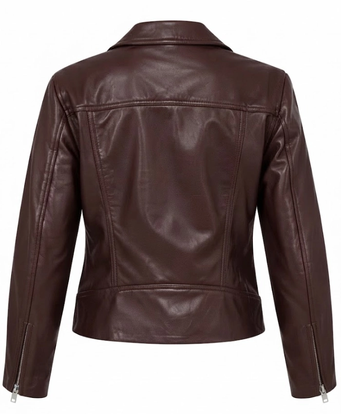 Elizabeth Tulloch TV Series Superman and Lois S04 Lois Lane Brown Leather Jacket