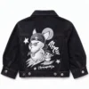 FFXIV Au Ra Black Denim Cropped Jacket