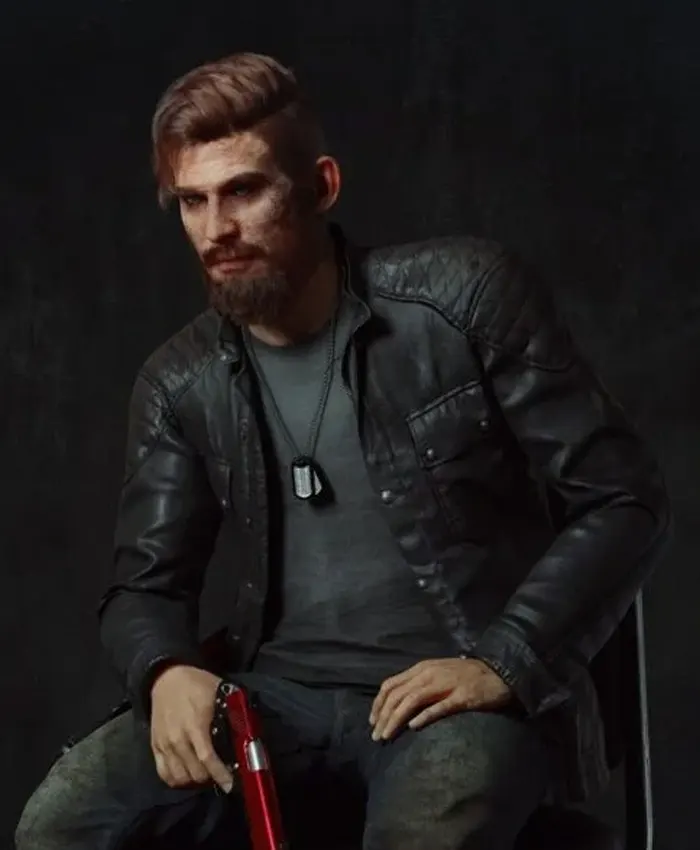 Far Cry 5 Jacob Seed Black Leather Jacket