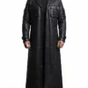 Frank Castle The Punisher Leather Long Coat