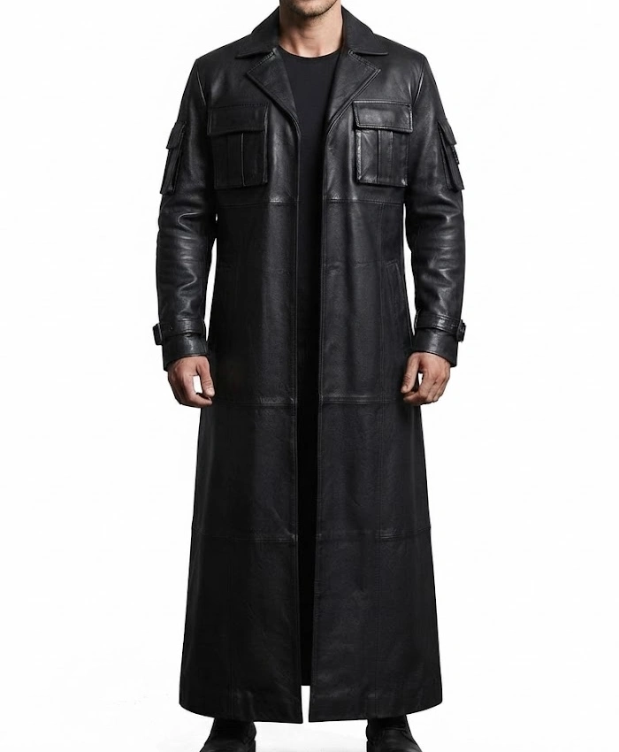 Frank Castle The Punisher Leather Long Coat