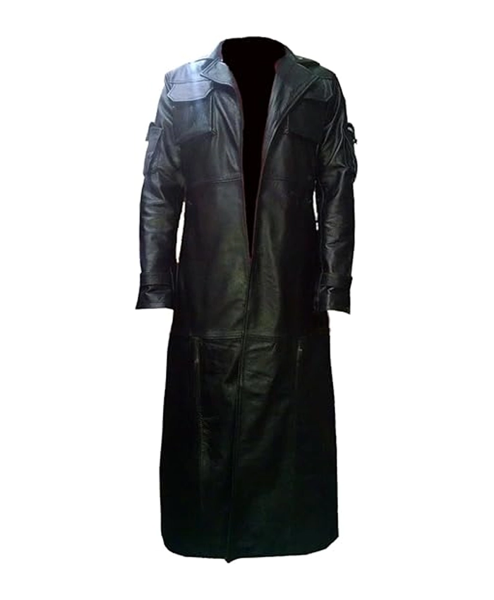 Frank Castle The Punisher Leather Long Coat