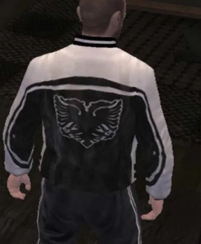 Albanian Mob Game GTA 4 Leather Jacket - Image 2