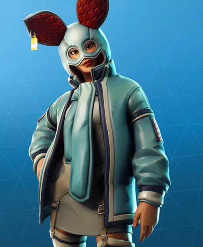 Game Fortnit Flapjackie Leather Jacket