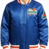 Gatorade Florida Gators Thirst Quencher Born In The Swamp Blue Satin Varsity Jacket