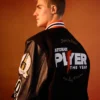 Gatorade Players of the Year Black Leather Bomber Jacket