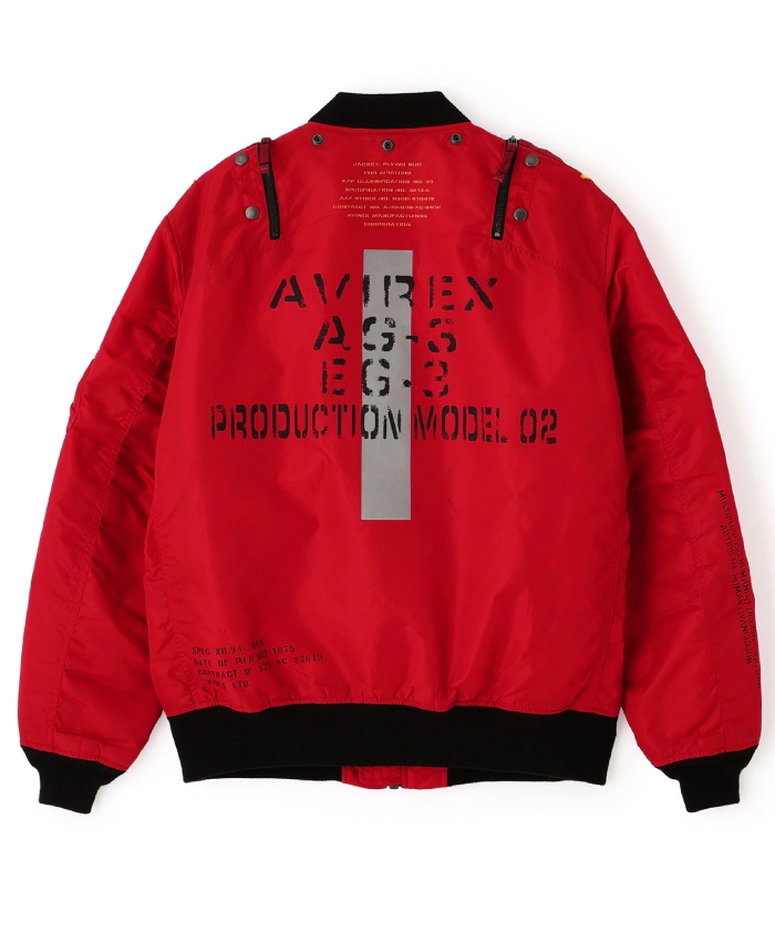 AVIREX × RADIO EVA MA-1 Remodel Jacket