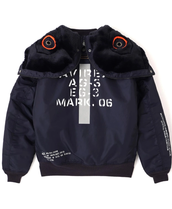 AVIREX × RADIO EVA MA-1 Remodel Jacket