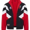 Get Chicago Bulls Black Spray Full Zip Jacket