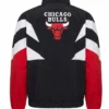 Get Chicago Bulls Black and Red Spray Jacket
