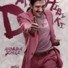 Get Movie Street Fighter 2026 Andrew Schulz Dan Hibiki Pink Coat 