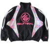 Get the Half Evil Sportswear Black and Pink Jacket