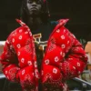 Get the P3ezy Denim Tears Unveils FW26 Red Jacket