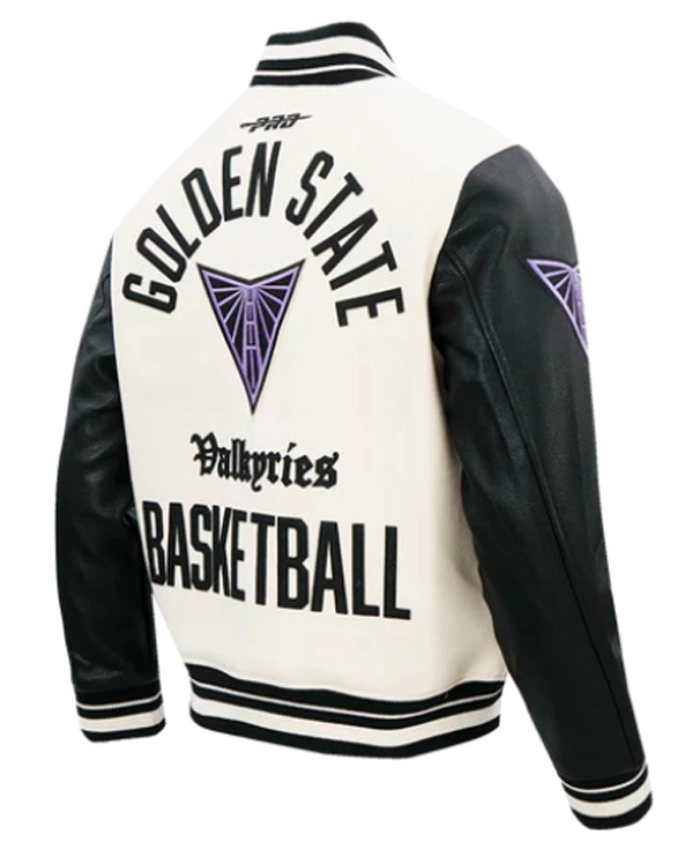 Golden State Valkyries Modern Originals Classic Rib Varsity Jacket