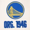 Golden State Warriors Modern Originals Classic Rib Wool Leather Jacket