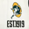 Green Bay Packers Modern Originals Classic Rib Leather Varsity Jacket