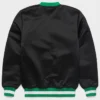 HOMAGE x Philadelphia Eagles Starter Blackout Satin Bomber Jacket