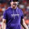 Head Coach Preseason 2026 Minnesota Vikings Kevin OConnell Pullover Sideline Sleeveless Hoodie