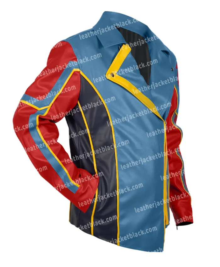 Ms. Marvel Kamala Khan PU Leather Costume Jacket - Image 3