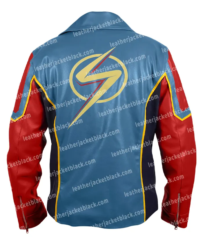 Ms. Marvel Kamala Khan PU Leather Costume Jacket - Image 6