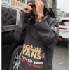 Imran Potato x Vans Half Zipper Charcoal Grey Jacket