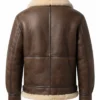 James Stewart Movie Jimmy 2026 KJ Apa B3 Shearling Bomber Leather Jacket