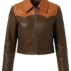 Jiwon Lee TV Series Vampirina Teenage Vampire Sophie Brown and Orange Jacket