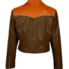 Jiwon Lee TV Series Vampirina Teenage Vampire Sophie Orange Leather Jacket