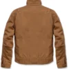 John Logan Off Campus 2026 Antonio Cipriano Brown Cotton Jacket
