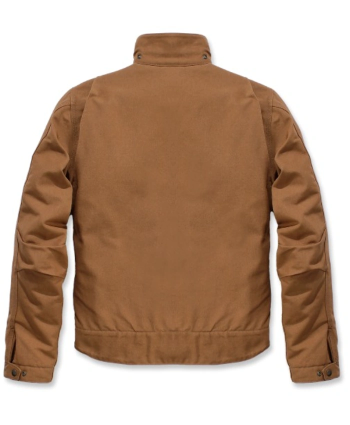 John Logan Off Campus 2026 Antonio Cipriano Brown Cotton Jacket