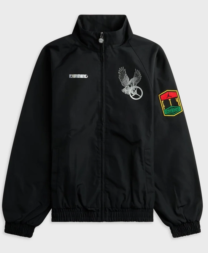 Jordan x Free The Youth Zip UP Black Track Jacket Sale