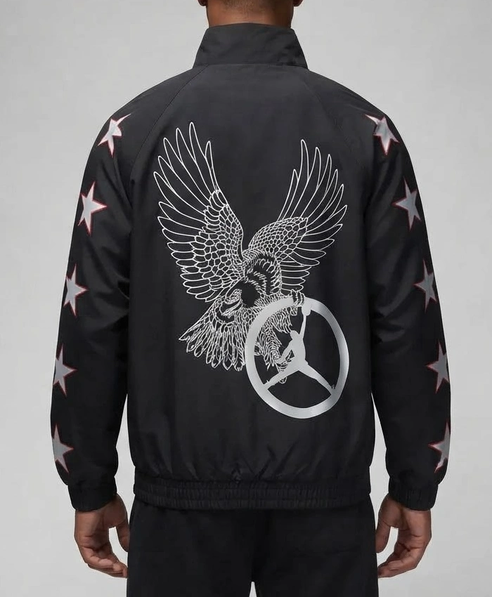Jordan x Free The Youth Zip UP Black Track Jacket