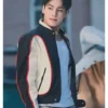 Jungkook BTS 3D MV Black and White Cotton Jacket