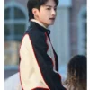 Jungkook BTS 3D MV Song Black and White Cotton Jacket
