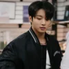 Jungkook x Calvin Klein Varsity Bomber Jacket For Men and Women