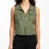 Kara Leona TV Series 90 Day The Last Resort S03 Green Cargo Zipper Vest Sale