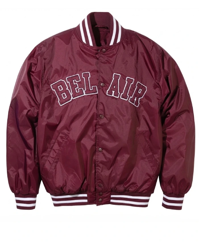 Karamo Brown Queer Eye Bel Air Maroon Jacket