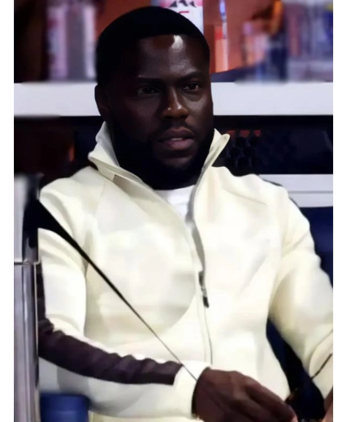 Kevin Hart US Open 2026 Zip Up Cream Track Jacket