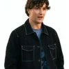Khobe Clarke 2026 TV Series Off Campus S01 Beau Maxwell Black Cotton Jacket 