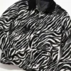 Kola Bokinni TV Series Ted Lasso Isaac McAdoo Zebra Print Zip Jacket
