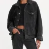 Levis Pride Liberation Black Denim Trucker Jacket