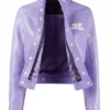 Lily Collins Emily in Paris S02 Emily Cooper Leather Jacket