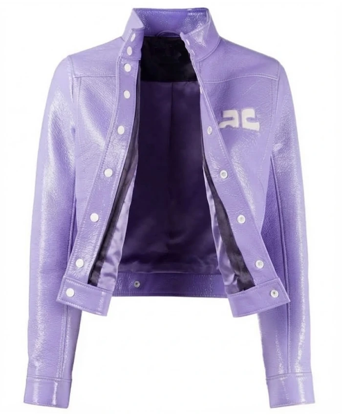 Lily Collins Emily in Paris S02 Emily Cooper Leather Jacket