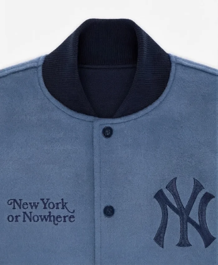 MLB New York Yankees 2026 Motto Wool Varsity Jacket Sale