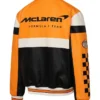 McLaren Racing F1 Turbo Charged Leather Jacket for Mens