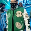 Mia Yim SmackDown 2026 Green Varsity Jacket